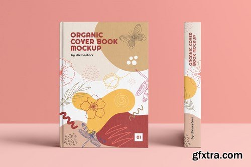 Organic Cover Book Mockup