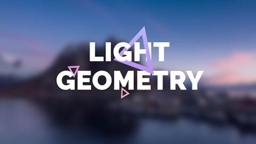 Videohive - Light Geometry // Titles Pack - 17015092