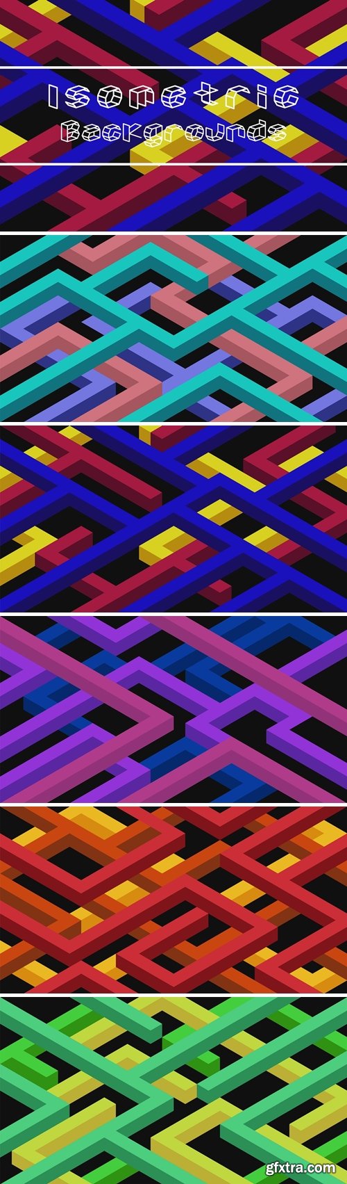 Abstract Isometric Backgrounds