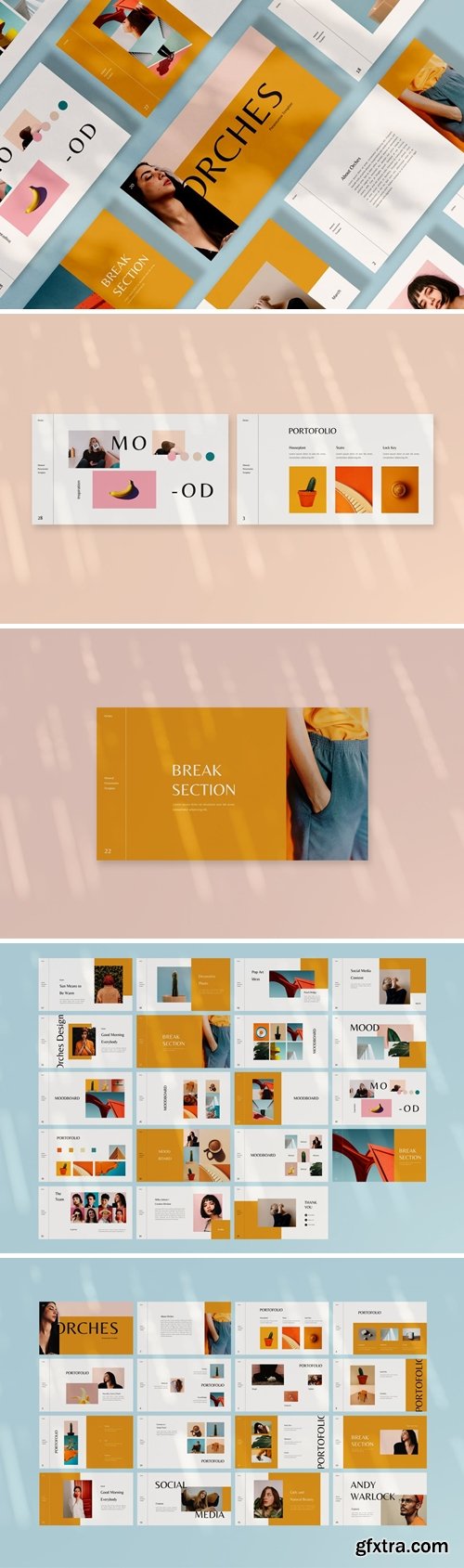Orches Powerpoint, Keynote and Google Slides Templates