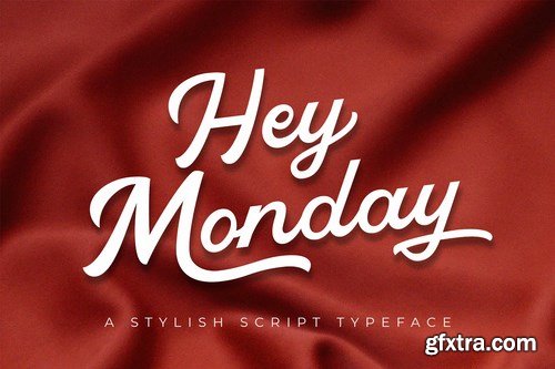 Hey Monday Stylish Script Typeface