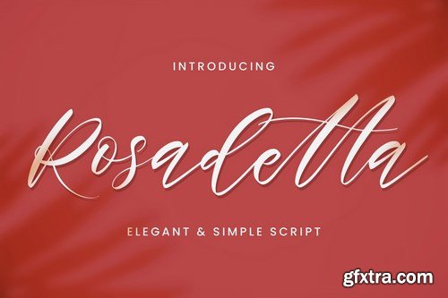 Rosadetta - Elegant Script