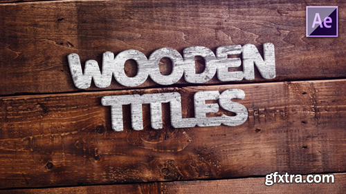 MotionArray Wooden Titles 257710