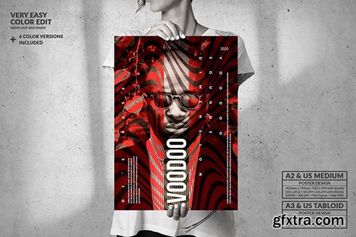 VooDoo Party - Big Music Poster Design