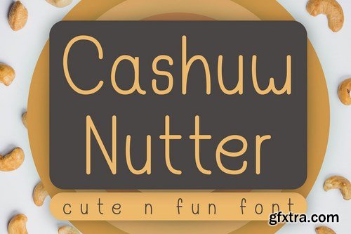 CM - Cashuw Nutter - Cute - Fun Font 4614440
