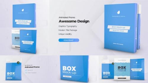 Videohive - Box Product Pack Mockup - Box Software Mock-up Cover Template - 24824190