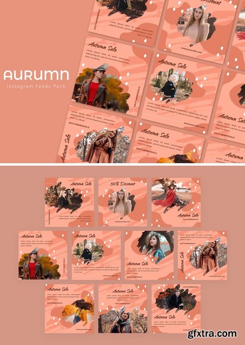 Aurumn - Instagram Feeds Pack