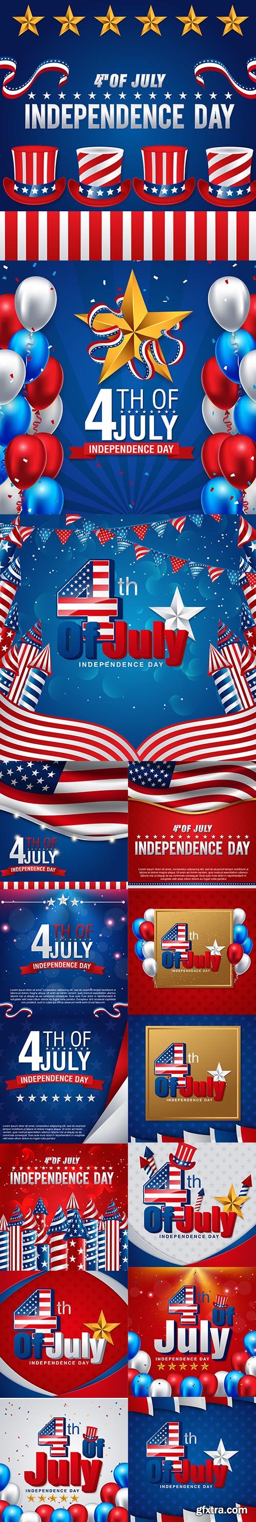 4th July Independence Day Backgrounds