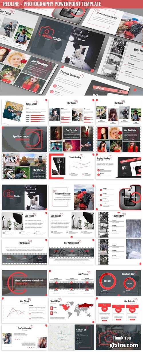 Redline - Photography Powerpoint Template