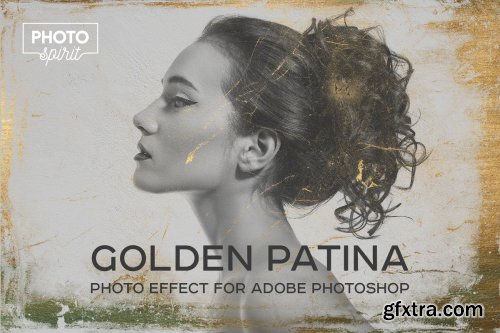 CreativeMarket - Golden Patina Photo Effect 4415297