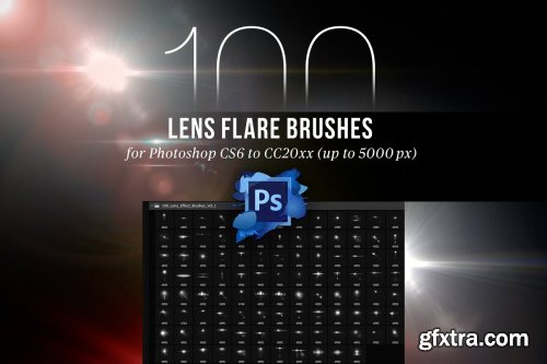 CreativeMarket - 100 Lens Effect Brushes for PS Vol 1 4443103