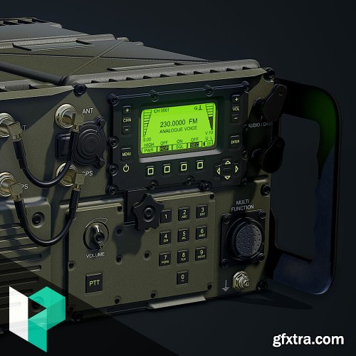 ArtStation - Creating a Military Radio