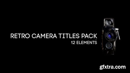 Videohive Retro Camera Titles Pack 18119638