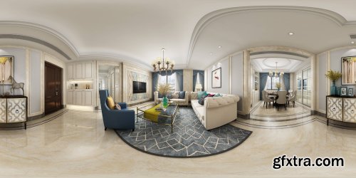 360 Interior Design Livingroom / Diningroom 22