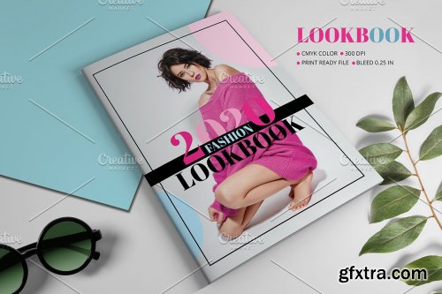 CreativeMarket - Fashion Lookbook V928 4215037