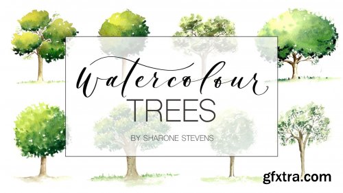 Watercolour Greenery: How to Paint Trees