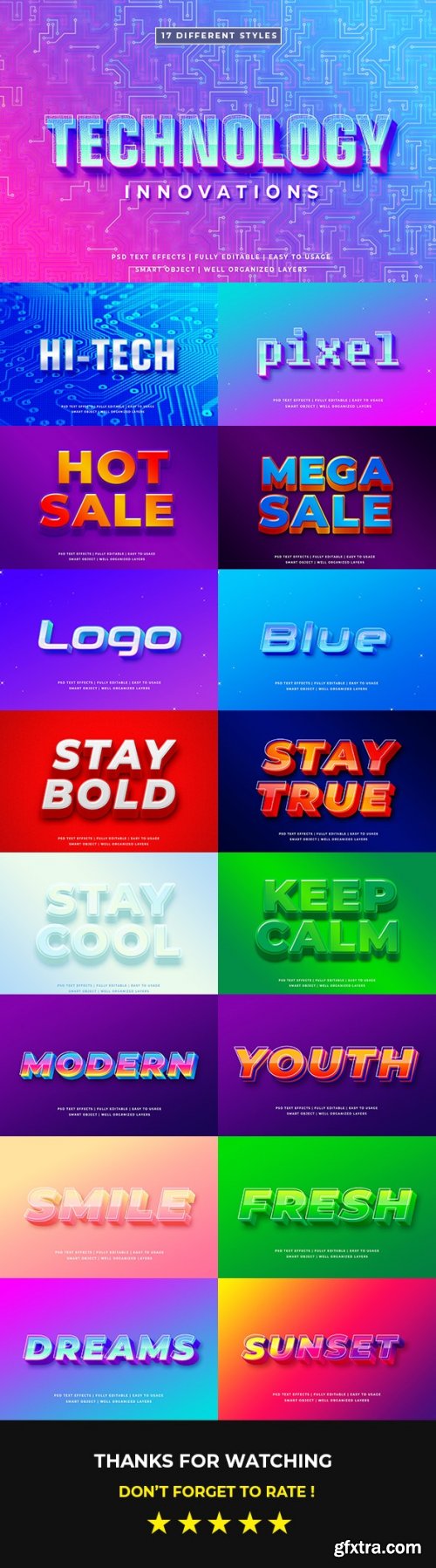 GraphicRiver - Modern Detailed 3D Text Style Effect mockup 25611215