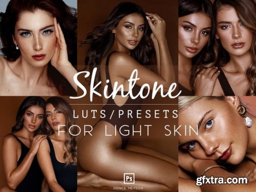 Prince Meyson - Skin Tone LUTs For Light Skin for Photoshop