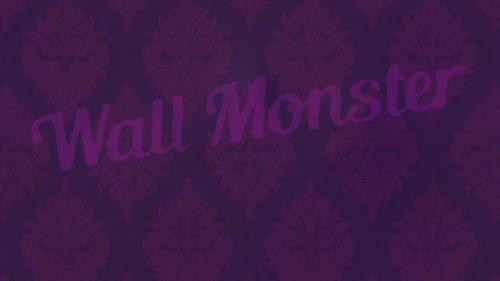 MotionElements - Wall Monster - Wall Pushing Monster Logo Reveal - 12211202