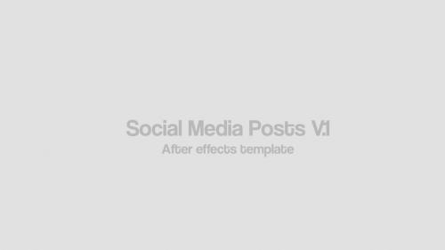 MotionElements - Social Media Posts V 1-Product Sales version - 11609890
