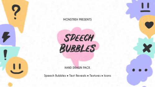 MotionElements - Speech Bubbles. Hand Drawn Pack - 11504103