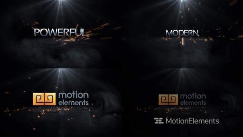 MotionElements - Powerful Logo Intro - 11345772