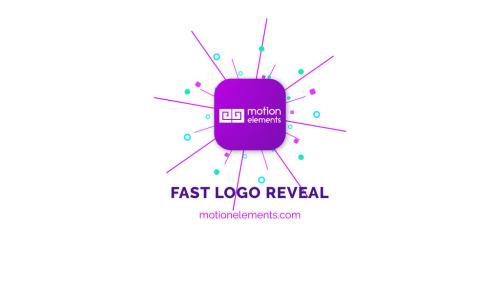 MotionElements - Fast Logo Reveal - 11115139