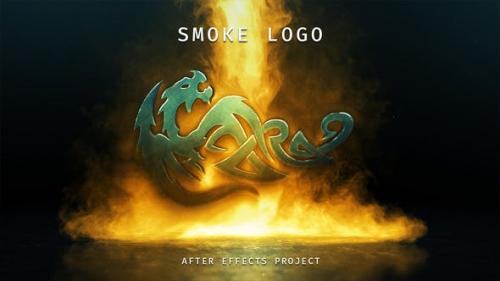 Videohive - Smoke Logo - 21915684