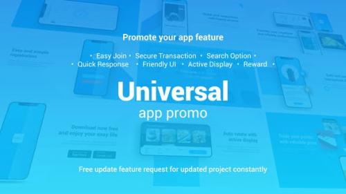Videohive - Universal App Promo 60 fps - 24188459