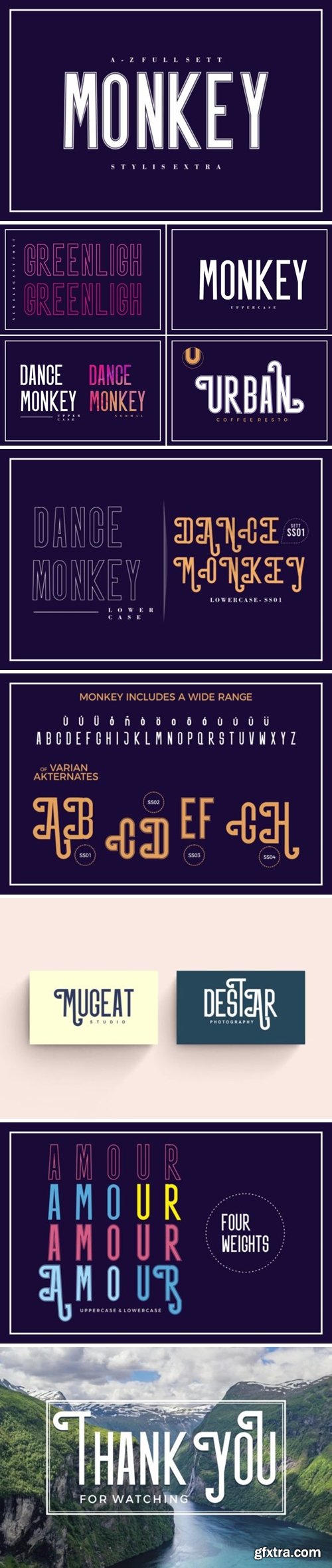 Monkey Font