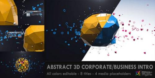 Videohive - Abstract 3D Corporate Business Intro - 5338943