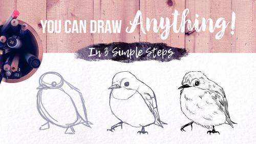 SkillShare - You Can Draw Anything! In 3 Simple Steps