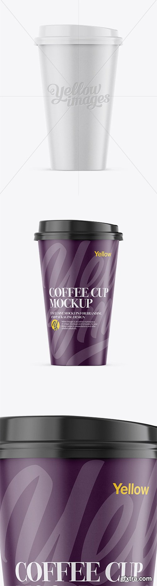 Coffee Cup Mockup - Front View 19275