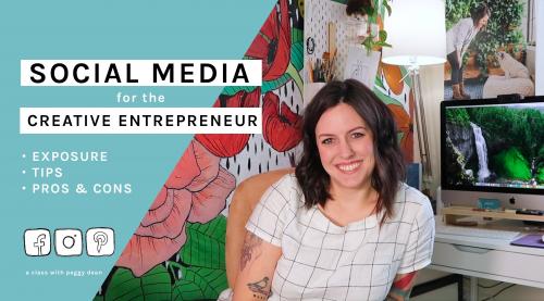 SkillShare - Social Media for the Creative Entrepreneur: Exposure, Tips, and Pros & Cons