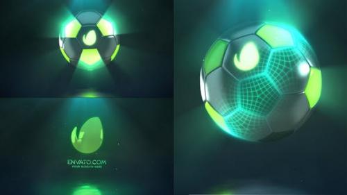 Videohive - Hi-Tech Soccer | Logo Reveal - 25691421