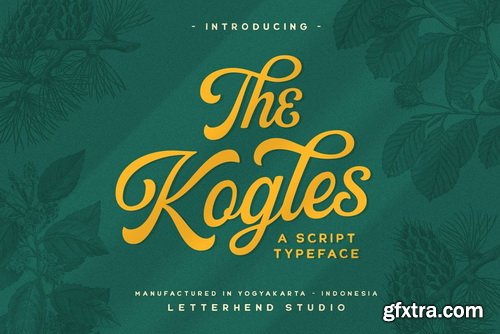 CM - The Kogles Script Typeface - 4632758