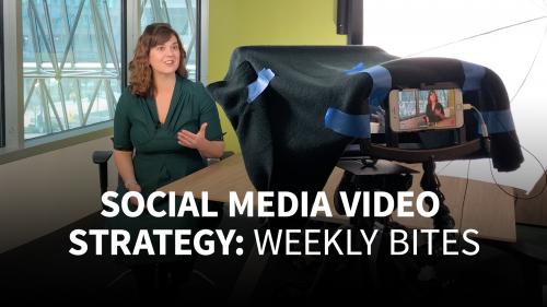 Lynda - Social Media Video Strategy: Weekly Bites