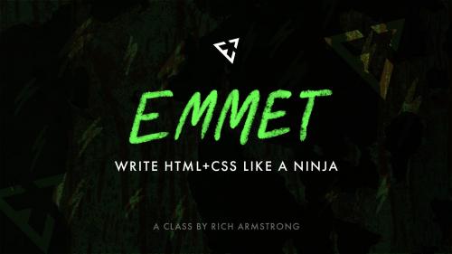 SkillShare - Emmet: Write HTML+CSS Like a Ninja