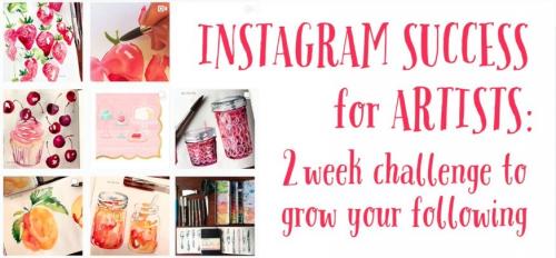 SkillShare - Instagram Success for Artists : 2 Week Challenge to Grow Your Following