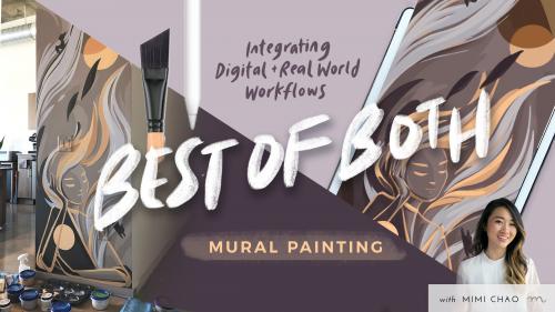 SkillShare - Best of Both Worlds: Design a Mural through Digital & Analog Workflows