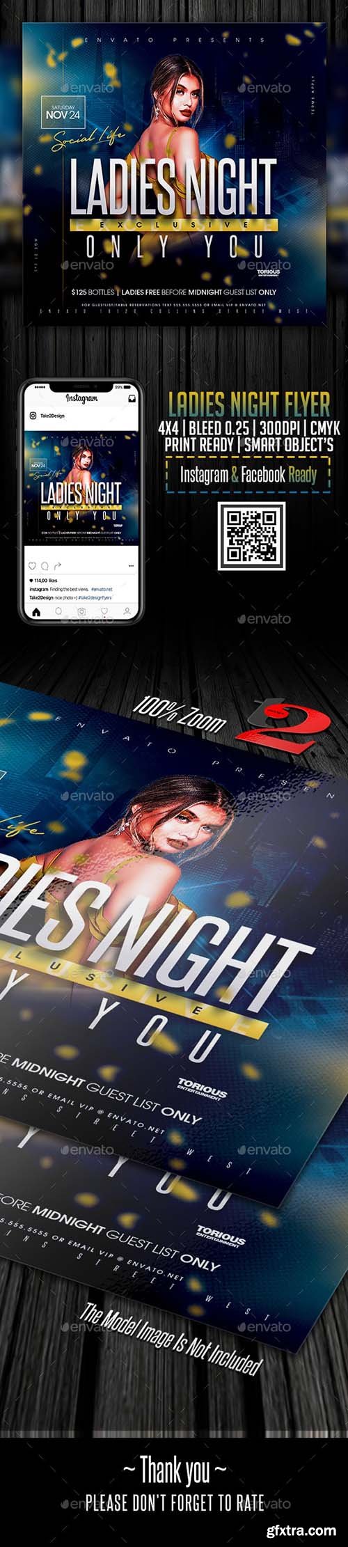 Graphicriver - Ladies Night Flyer Template 25843872