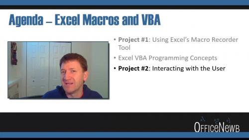 SkillShare - Master Microsoft Excel Macros and VBA with 6 Simple Projects