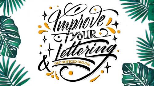 SkillShare - Improve your Lettering & Get Noticed Online
