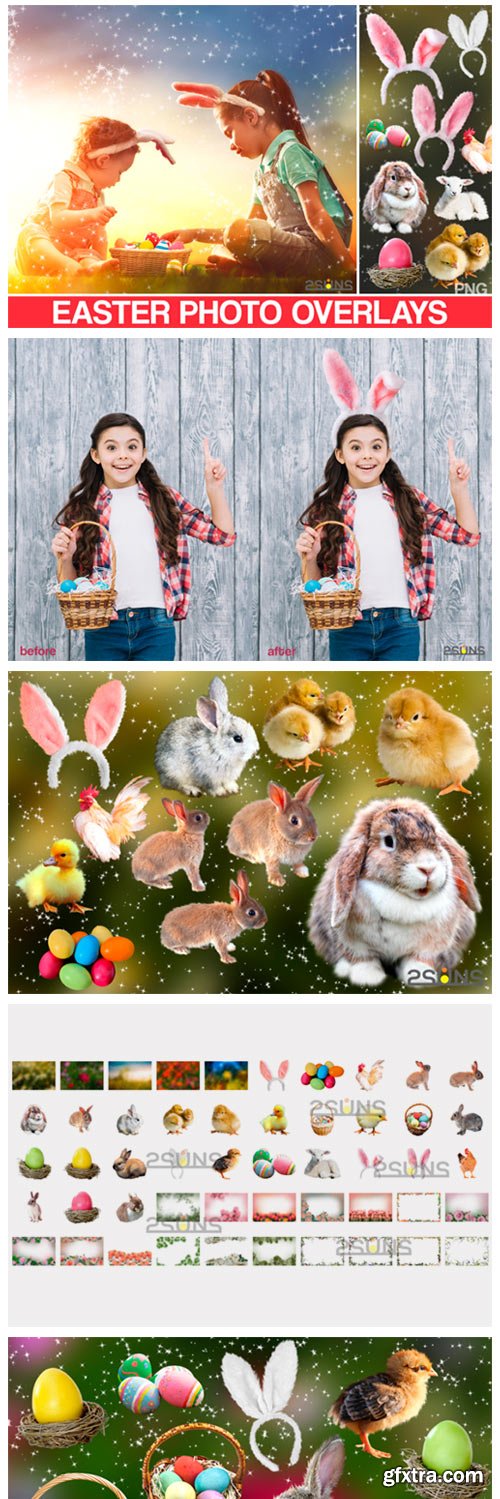 50 Easter Photo Overlays 3182872