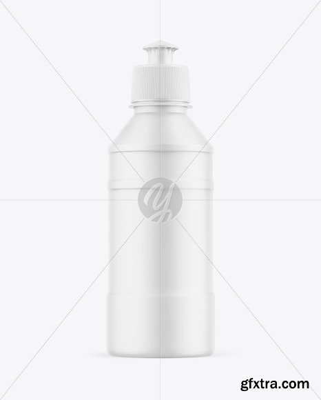 Matte Plastic Bottle Mockup 56393