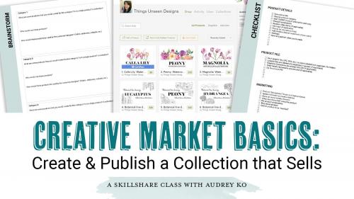 SkillShare - Creative Market Basics: Create & Publish a Collection that Sells