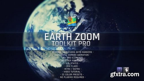 Videohive - Earth Zoom Toolkit Pro - 23319578
