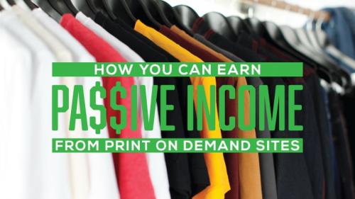 SkillShare - Earn Passive Income From Print On Demand Sites