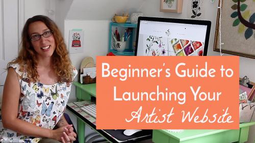 SkillShare - Beginner's Guide to Launching Your Artist Website