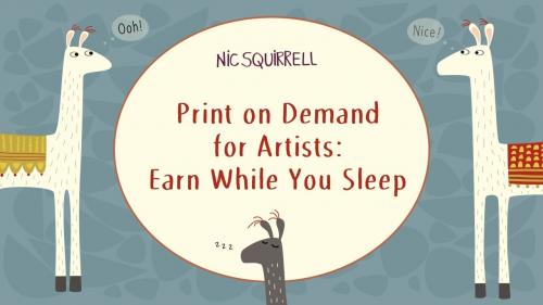 SkillShare - Print on Demand for Artists: Earn While You Sleep